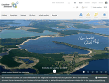 Tablet Screenshot of lausitzerseenland.de